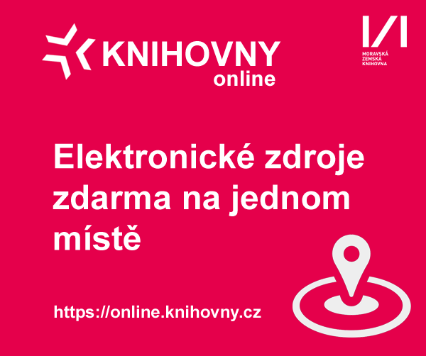 Knihovny online tojsou elekronické zdroje zdarma na jednom místě