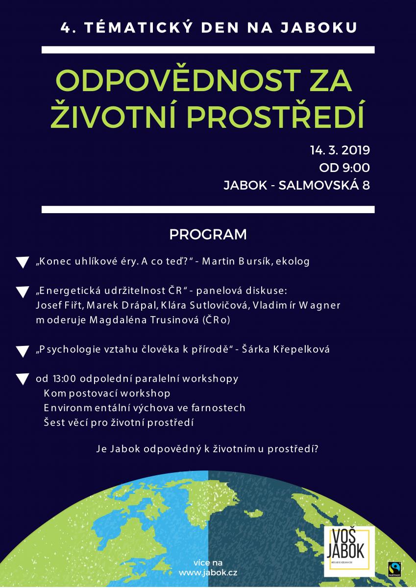 Tematický den - plakát