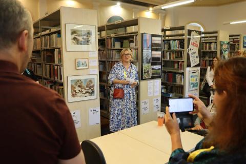 Vernisáž výstavy Tvoříme Jabok - Proslov Hany Pazlarové ""