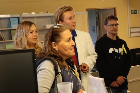 Vernisáž výstavy Tvoříme Jabok - účastníci ""